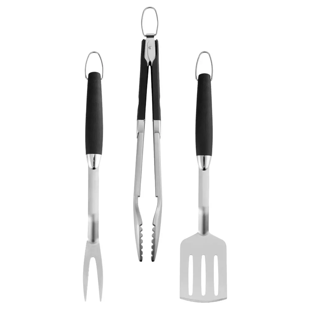 

Stainless Steel BBQ Tools Set Barbecue Fork Spatula Clip Camping Accessories Outdoor Grill Utensils Shovel Gift For Foodies