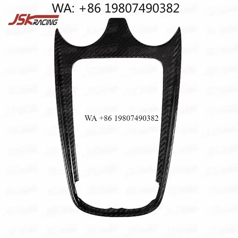 Wmwmnu Dry Carbon Fiber Interior Navigation Surround Trim for 2019-2022 GT Car Accessories Dashboard Panel Decoration