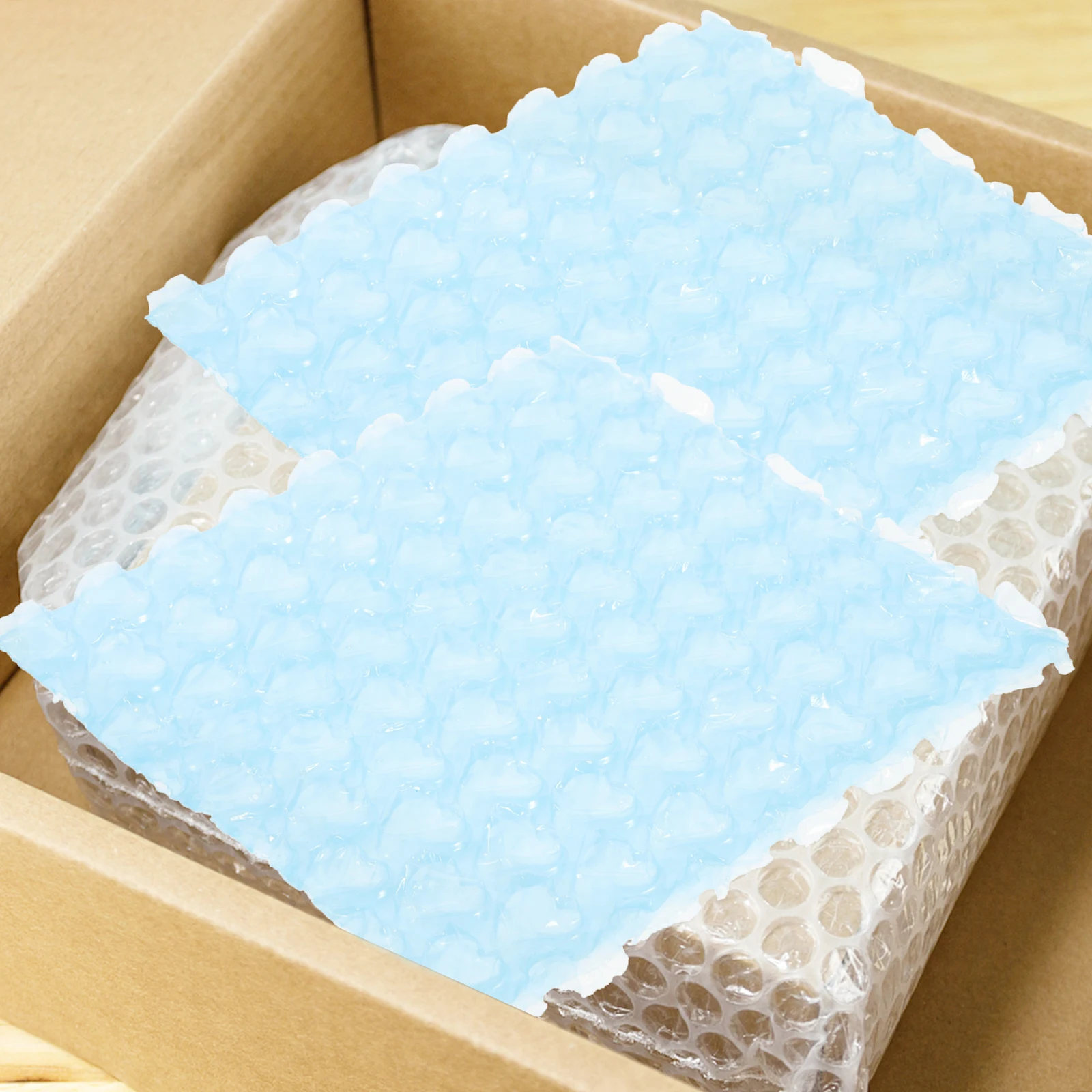 

60 Pcs Love Bubble Bag Pouches Bags for Shipping Wrap Plastic Cushioning Packing
