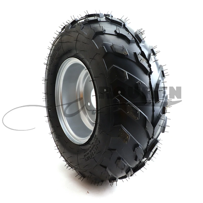 16x8-7 Tubeless tire & Wheel Hub 7 inch off-road wheels  for ATV Buggy lawn mower snow plow Quad Bike vacuum Tyre Accessories