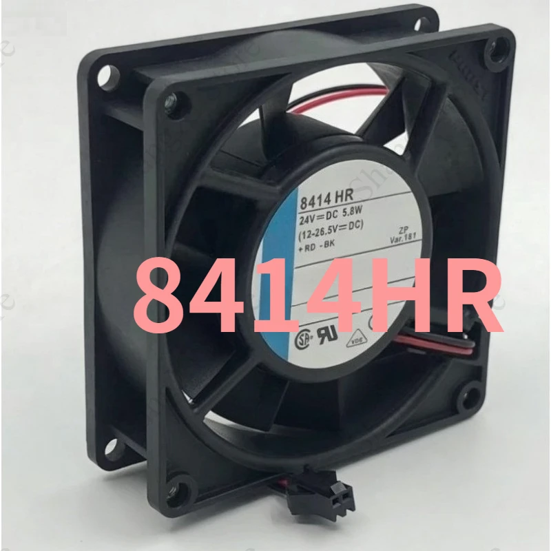 1PCS Brand New 8414HR DC24V 5.8W 0.24A 2Wire Axial Cooling Fan Fast Delivery