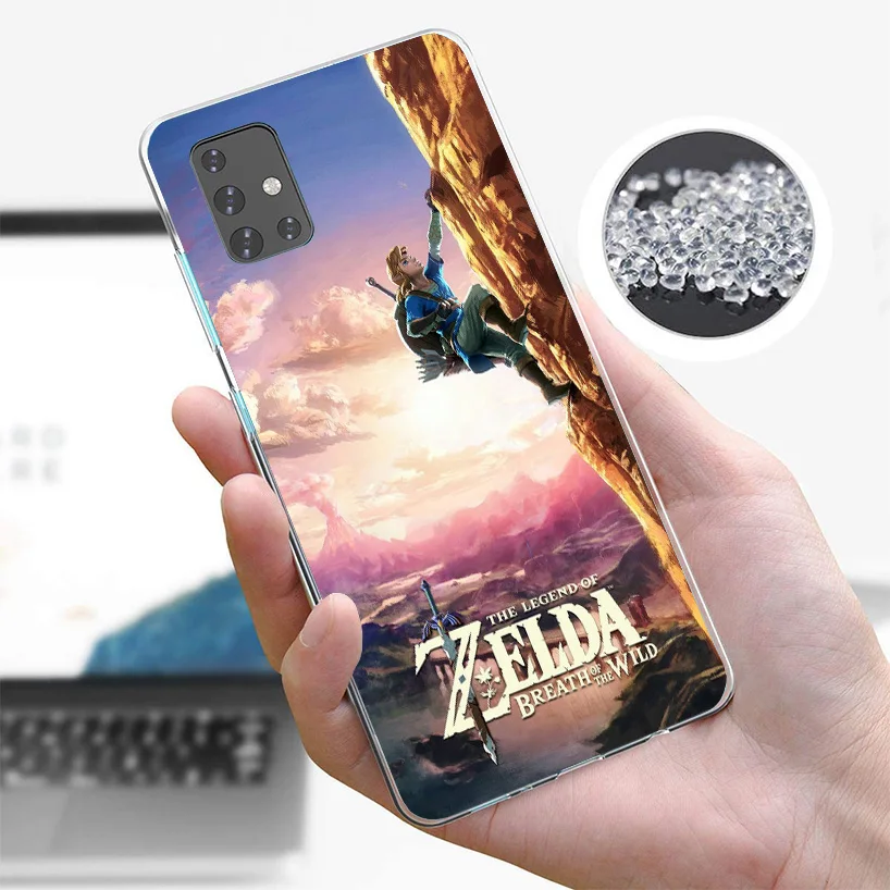 Z-Zeldas-Majoras Game Phone Case For Samsung Galaxy A51 A41 A31 A21S A11 A01 A71 A50S A40 A30 A20S A10S A6 A7 A8 A9 Print Cover