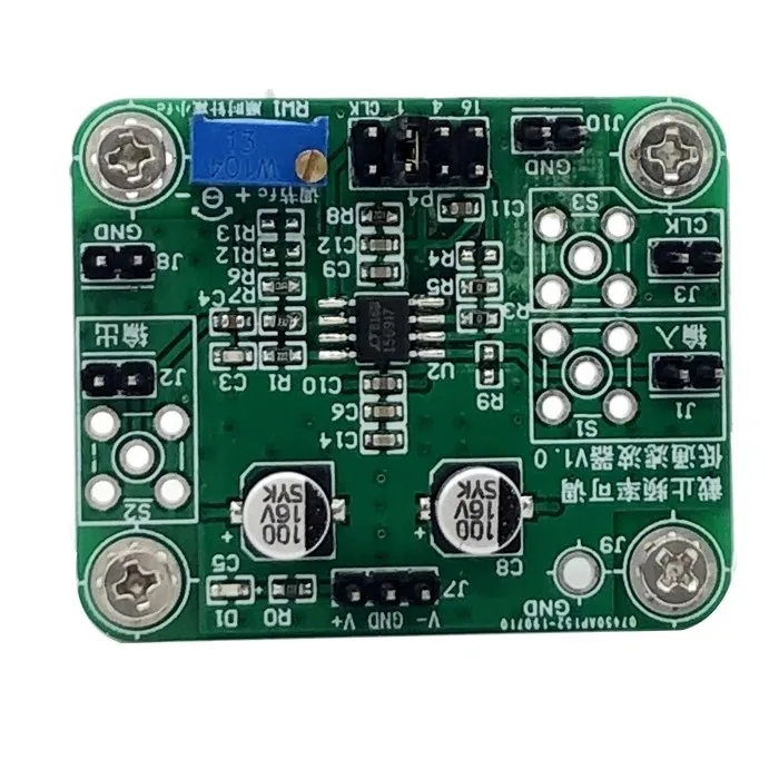 Low-pass Filter Module 10-order Elliptic LT1569 Switched Capacitor Filter Cutoff Frequency Is Single-resistor Adjustable