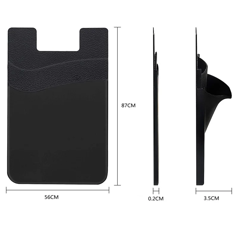 Zurück Karten Halter Telefon Karte Halter Brieftasche Fall Telefon Brieftasche Stick auf Kreditkarte Halter Telefon Tasche für Fast Alle handy