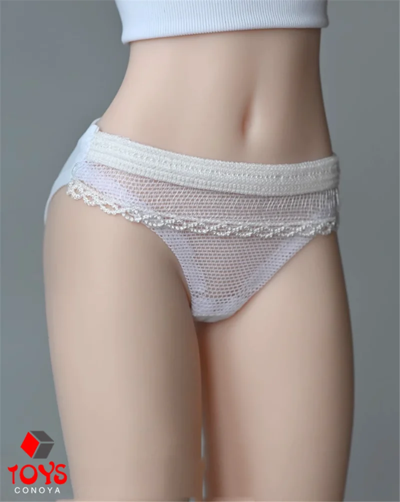 1/6 Scale Female Sexy Lace Briefs Underwear Clothing for 12-inch Figures Body Women Action Figure Shorts Doll Shorts Clothes