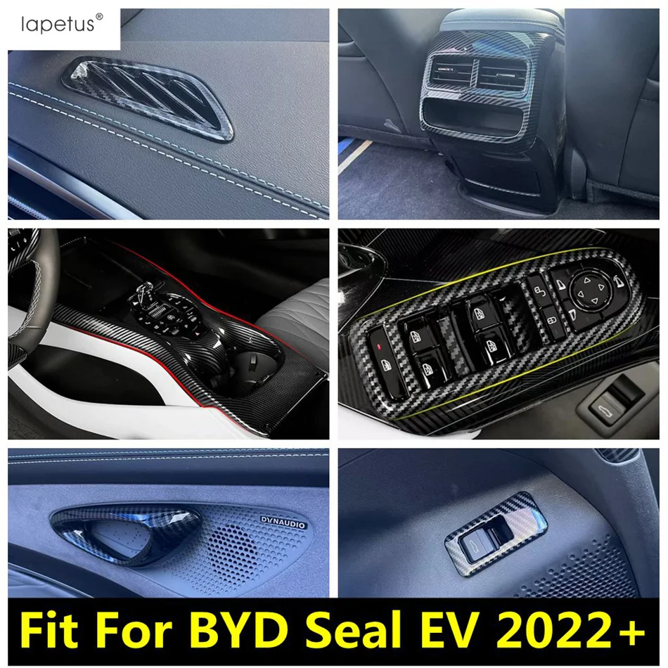 

Gear Shift Panel / Window Lift / Rear Trunk Button / Dashboard Air AC Vent Cover Trim Accessories For BYD Seal EV 2022 - 2024