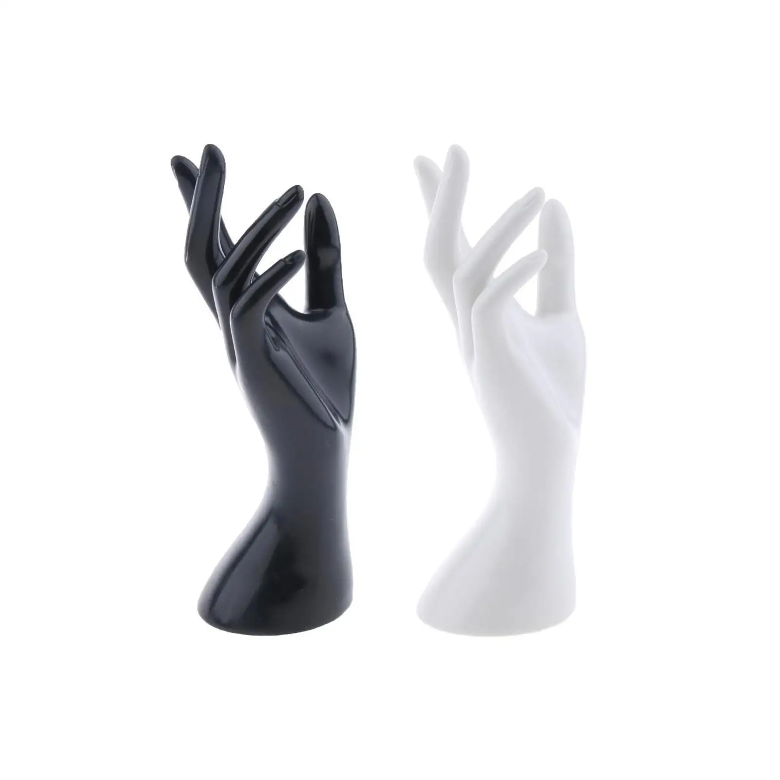 

PVC Jewelry Display Mannequin Hand Rack Bracelet Ring Stand for Boutique Retail Store Jewelry Presentation