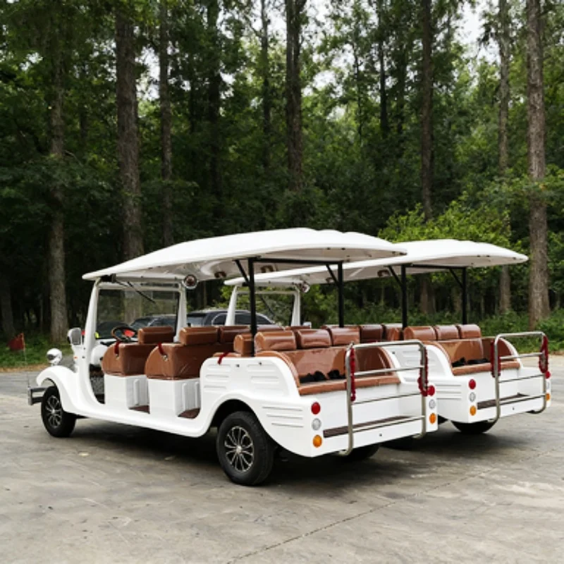 Classic Luxury 72V Lithium Battery Electric Vintage Car Easy To Operate In Parks And Amusement Parks Dedicated To Attractions