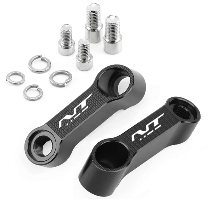 Motorcycle Rearview Mirrors Extension Riser Extend Adapter Mirror Extender Adapters Riser Supplies For Honda NT1100 NT 100 DTC