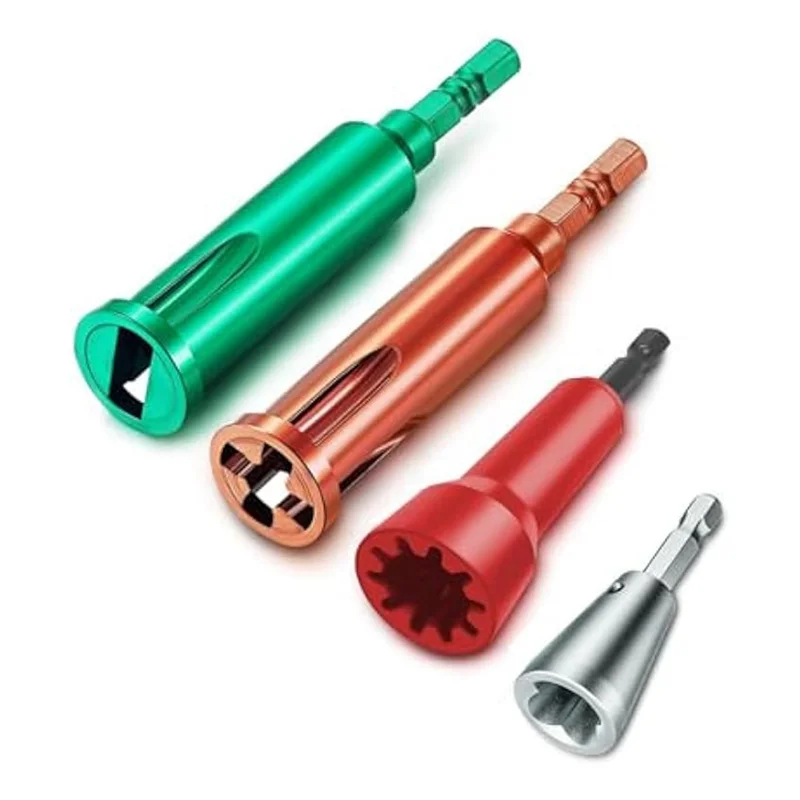 

YANA50I Набор из 4 инструментов для скручивания проводов, инструмент для зачистки и скручивания проводов, 3-х/5-ти направленный инструмент для зачистки проводов и инструмент для скручивания проводов с наконечниками