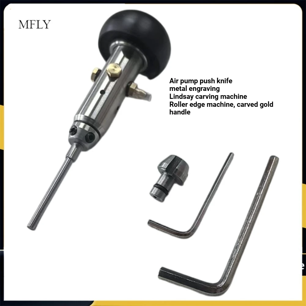 Edge Rolling Machine Pneumatic Engraving Tool Handle - Lindsay-style Engraving Handle, Micro-Setting Machine for Jewelry