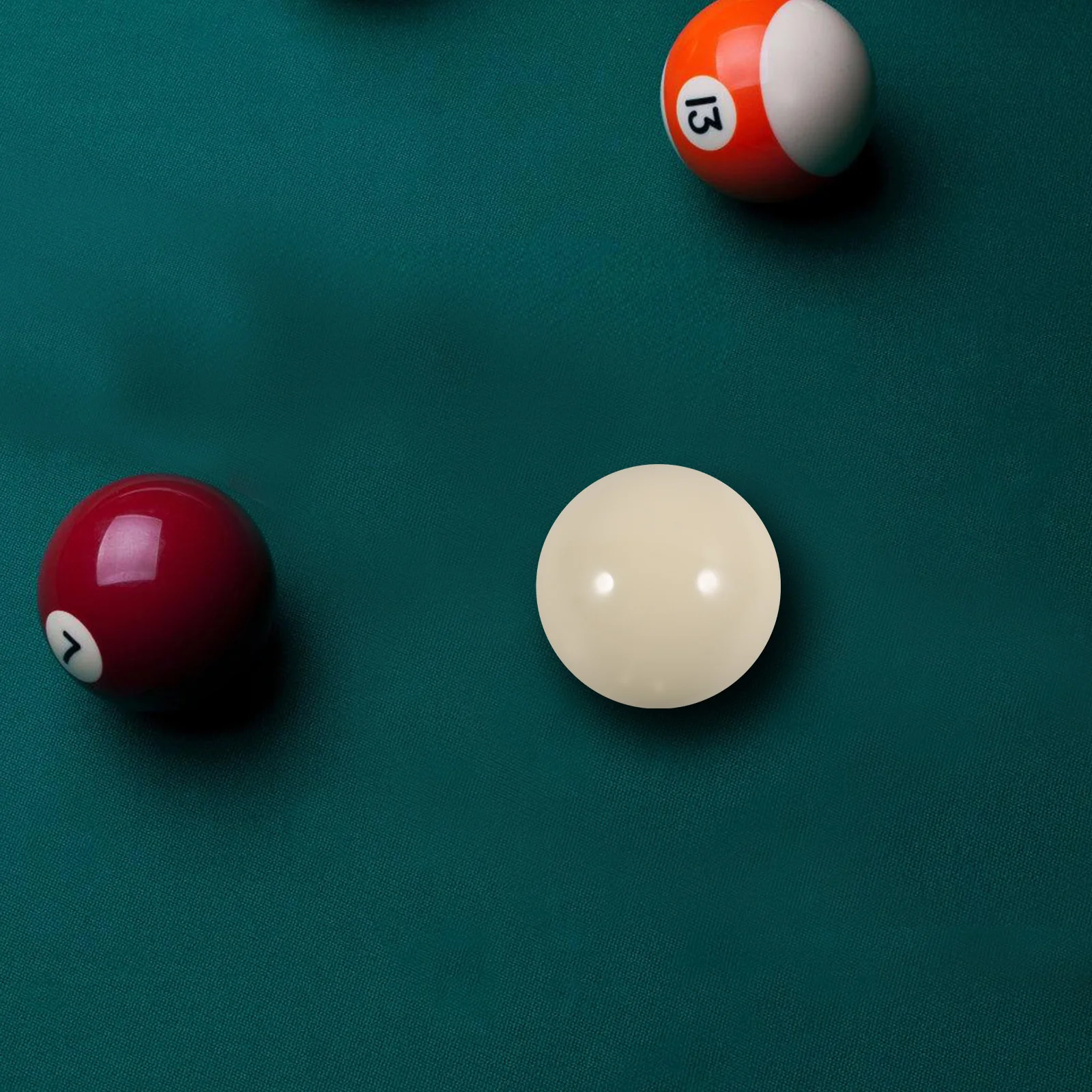 

Billiard White Ball Training Billiards Snooker Balls for Pool Table Equipment Large