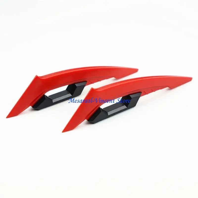 A70F Motorcycle Aerodynamic Spoiler Wing 1 Pair Universal Adhesive Sticker