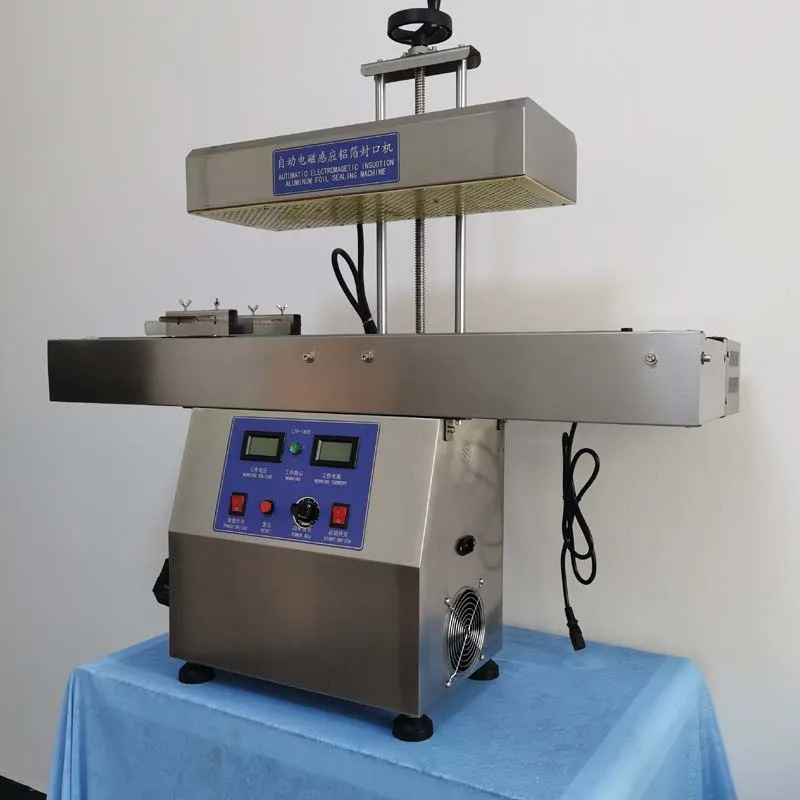 High Speed Automatic Stainless Steel Plastic Bottle Cap Induction Sealing Machine Aluminum Foil Sealing Machine