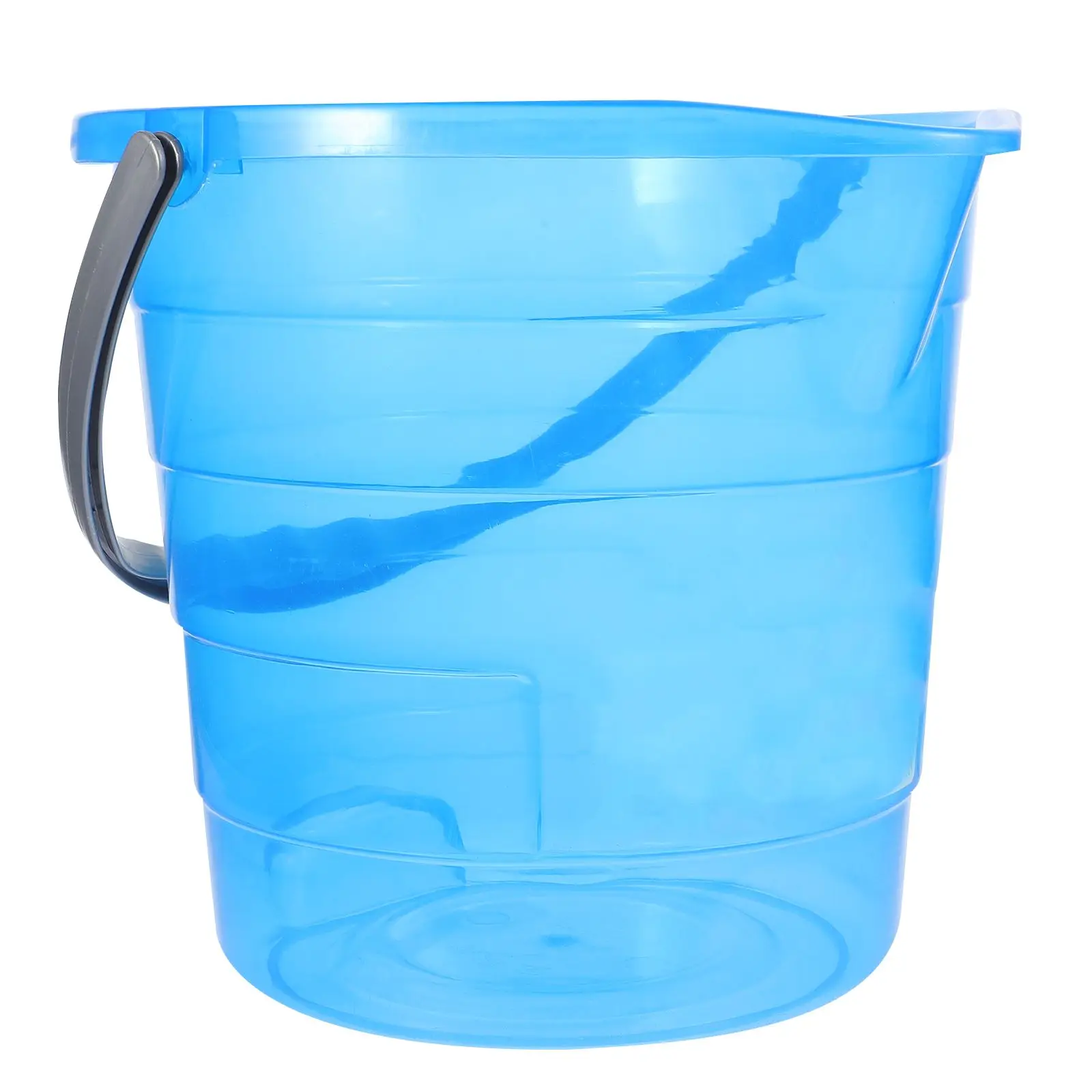 

Portable Storage Bucket With Handle Durable Plastic Water Bucket For Home Bathing Laundry Household Merchandises Small Buckets
