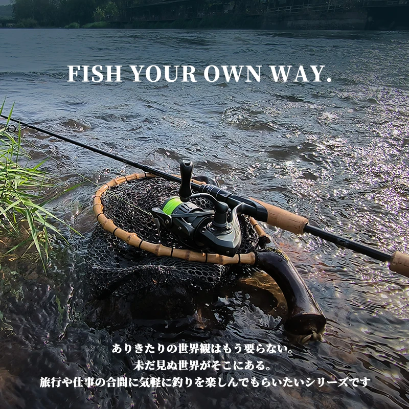 Caña Spinning Tsurinoya Ranger Ultraligera para Bass – Anillas Fuji - imagen 5