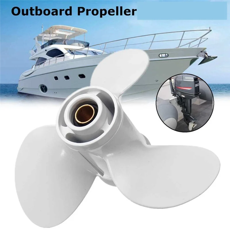 

Детали морского подвесного пропеллера 9-7/8 X12 для Yamaha 20-30HP 664-45954-01-EL, морской пропеллер из алюминиевого сплава, 10 шлицевых зубьев-A