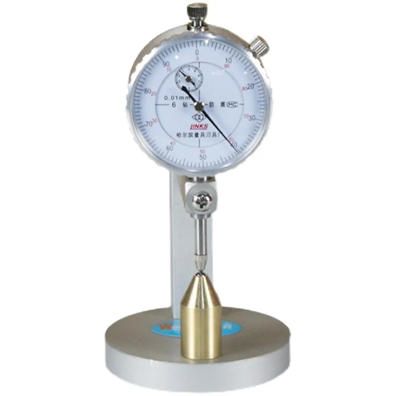 

Glasses Testing Instrument WZ-JP5B Lens Thickness Measuring Instrument 0.01 Precision Round Head Mechanical Thickness Gauge