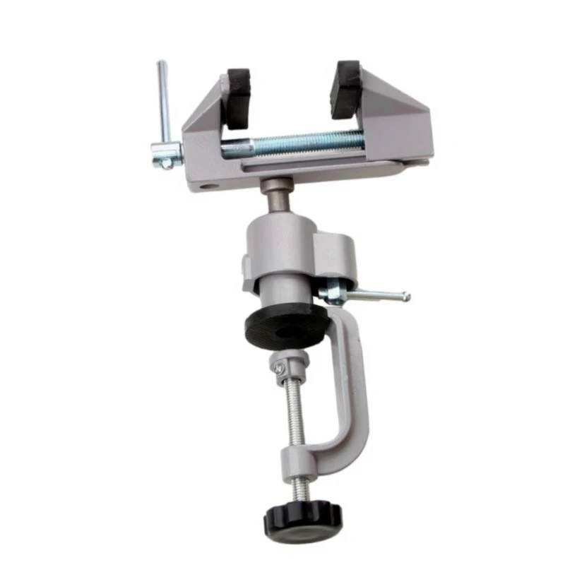 T21C Professional Swivels Lock Vise Double Grip Mechanism For Stable Material Positioning In Machining Sanding Assembly Work
