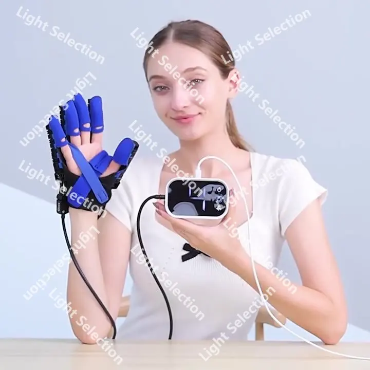 

Hand finger joint rehabilitation elderly hemiplegia stroke gloves household electric massage