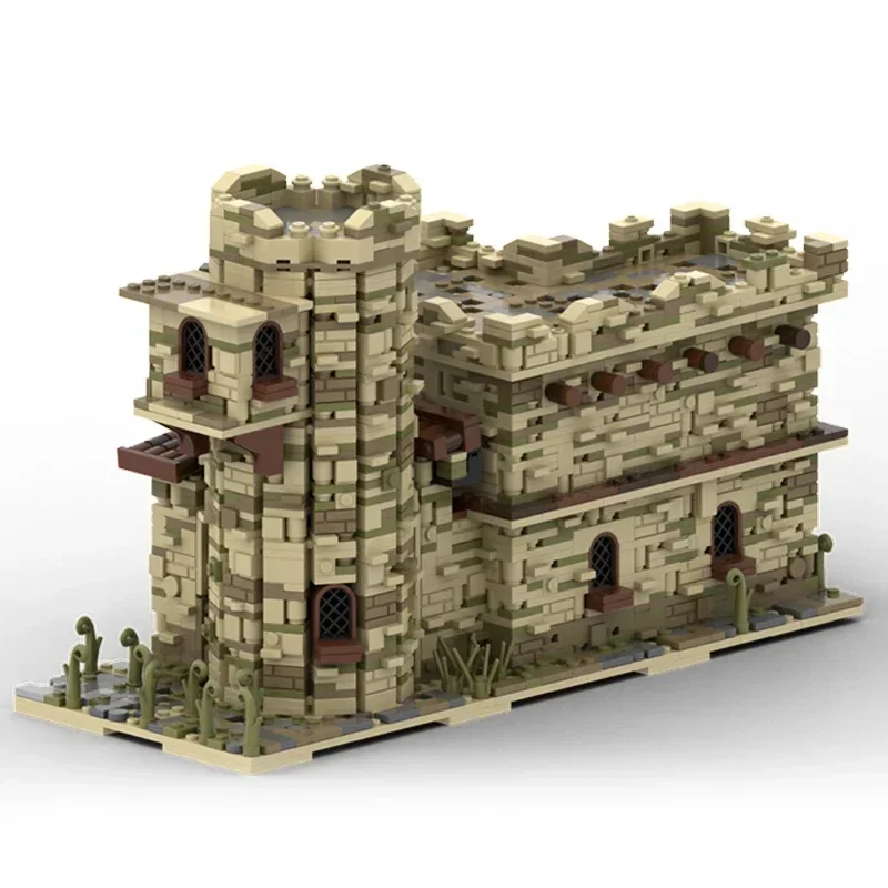 Moc cegły budowlane widok ulicy Model w stylu arabskim technologia domu modułowe bloki prezenty zabawki dla dzieci zestawy DIY montaż