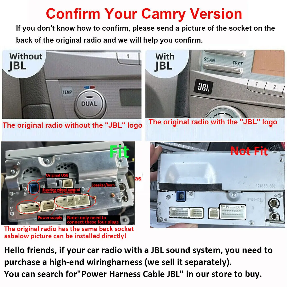 9 "أندرويد 14 راديو السيارة الوسائط المتعددة مشغل فيديو 2 الدين لتويوتا كامري 2006 2007 2008 2009 2010 2011 نظام تحديد المواقع نافي رئيس وحدة Carplay