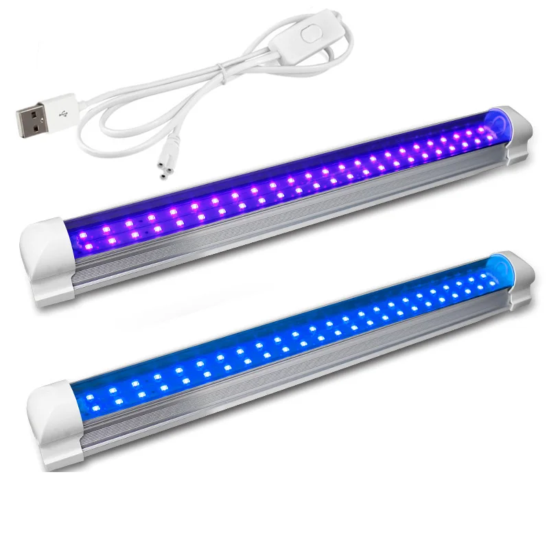 LED 5V USB UV lampa utwardzająca ultrafioletem 405nm 365nm 395nm bezcieniowy klej żywica farba lutownicza atrament DIY druk 3D utwardzanie