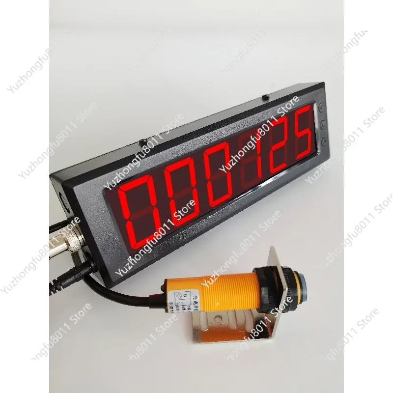 

Digital Display Counter Infrared Automatic Induction Counter Conveyor Belt Large Screen Conveyor Point Package Device