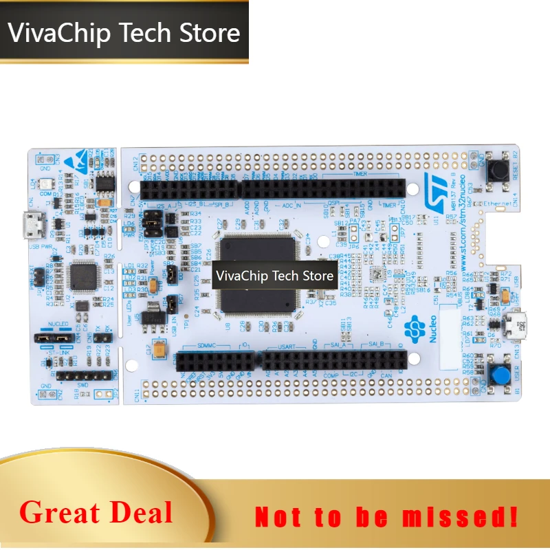 VivaChip TechNUCLEO-F303ZE Development Board STM32F303ZET6 Cortex-M4 72MHz 512KB Flash With FPU