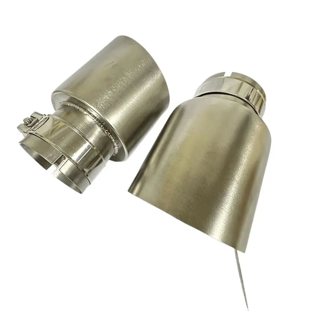 

1 pcs of universal slanted stainless steel slanted exhaust pipe straight edge muffler with slanted tail throat at the end