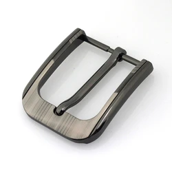 1pcs Metal 40mm Belt Buckle Middle Center Half Bar Buckle Leather Belt Bridle Halter Harness Fit for 37mm-39mm belt