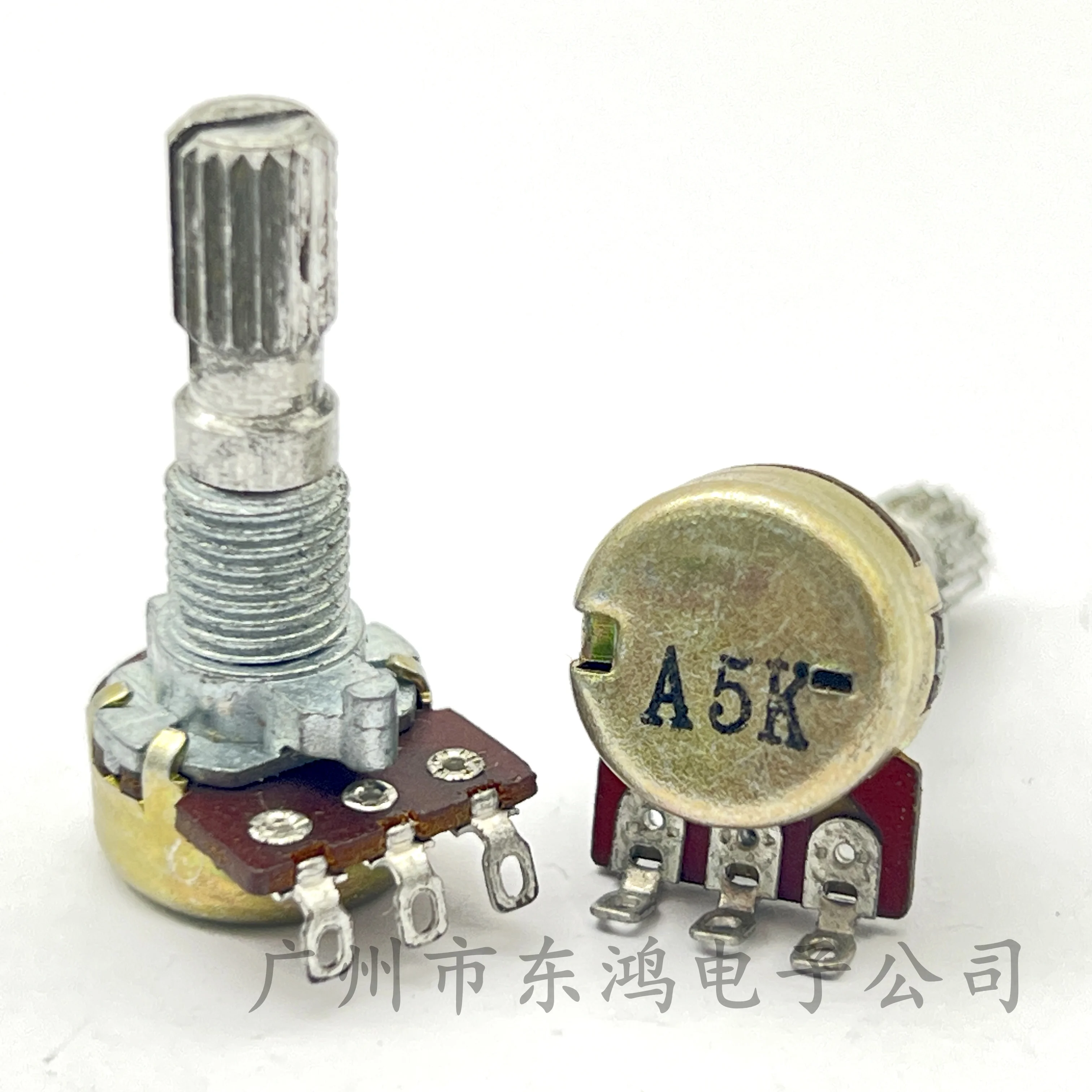 1 pcs Taiwan ALPHA 12 rotary Potentiometer 3-pin A5K shaft length 20mm