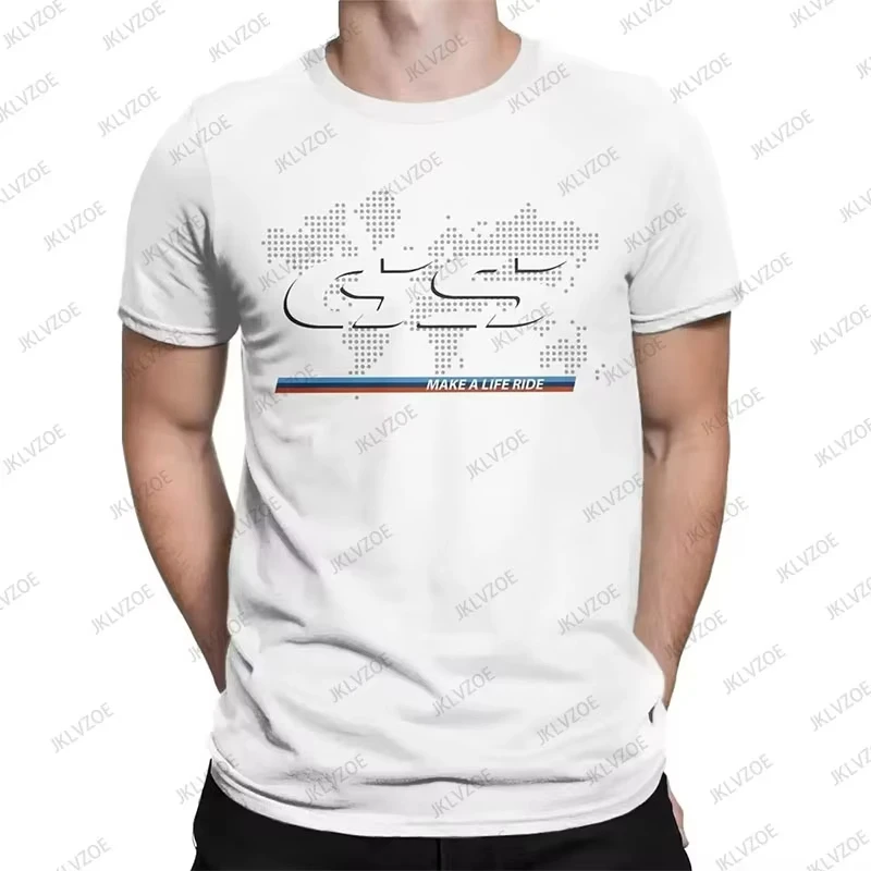 Camiseta de Motocicleta BMW R1250GS para Hombre, Estilo Hip Hop, Unisex, Nueva Colección Verano 2026, Algodón, Exclusiva para Fans de BMW 1250 GS