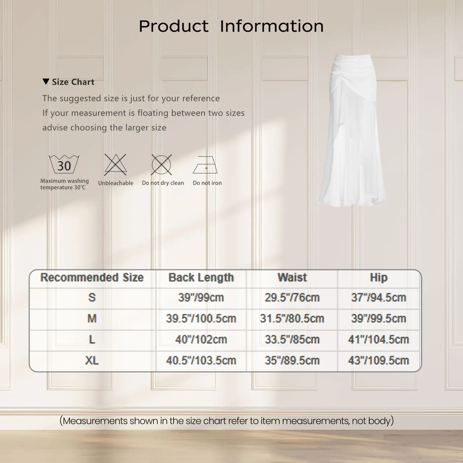 女性ハイウエストシャーリングビーチスカートエレガントな女性のハイローヘムマキシスカートボヘミアンシフォンスカートトロピカルバケーションビーチウェア