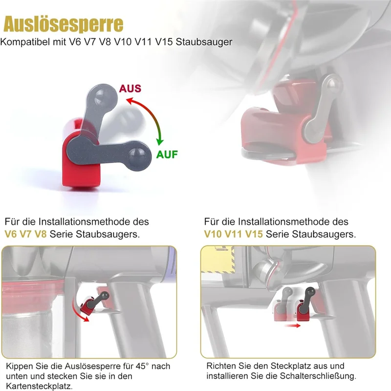 A01V-غطاء حاوية الغبار لدايسون V10 V11 V15 SV12 SV14 SV15 SV22 ملحقات المكنسة الكهربائية ، ملحقات استبدال الحاويات