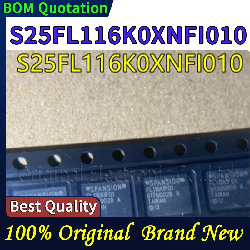 10pcs/lot S25FL116K0XNFI010  Original  In stock High quality