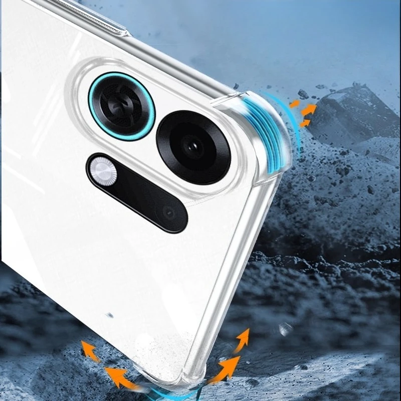 أربعة ركن شفافة الغطاء الخلفي ل ممن لهم K13 توربو برو حلقة حامل حامل للصدمات لينة واضحة الحال بالنسبة ممن لهم K13 توربو الوفير #6