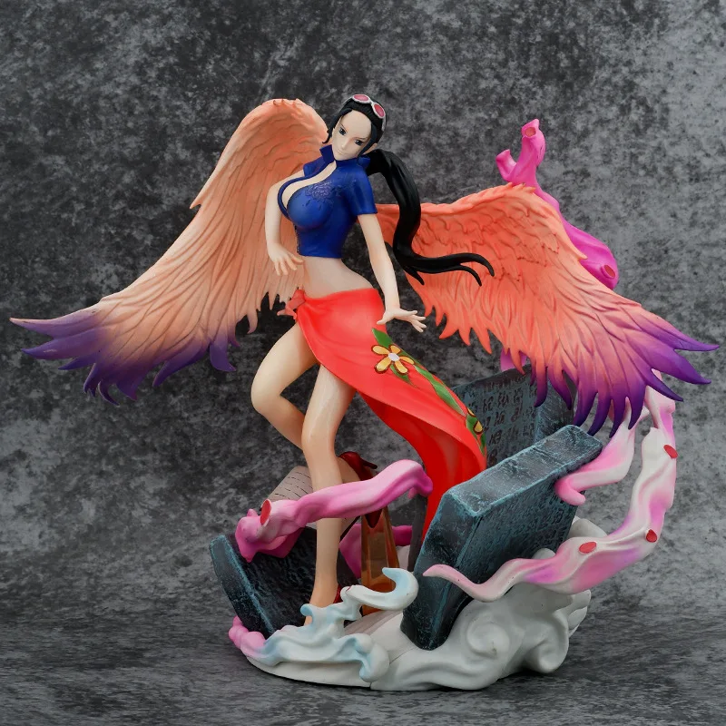 

27cm One Piece Anime Gk Nico Robin Phantom Wings Pvc Action Figure Decoration Ornament Model Toys For Children Birthday Gifts