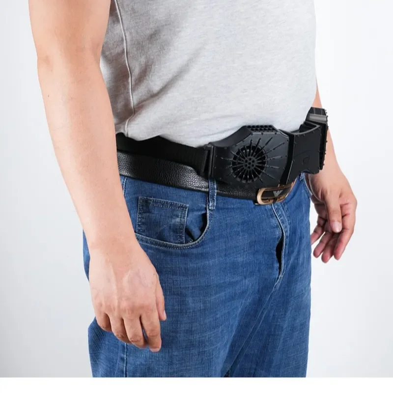 Black belt, waist hanging, long battery life, close-fitting cool clothes, underwear, suitable for cycling, hiking,