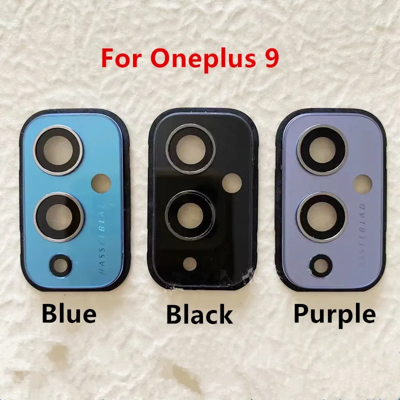 Oneplus9 For Oneplus 9 Pro 9R 9RT One Plus Camera Lens Frame Glass Holder Repair Rear Housing Cover Replace Parts