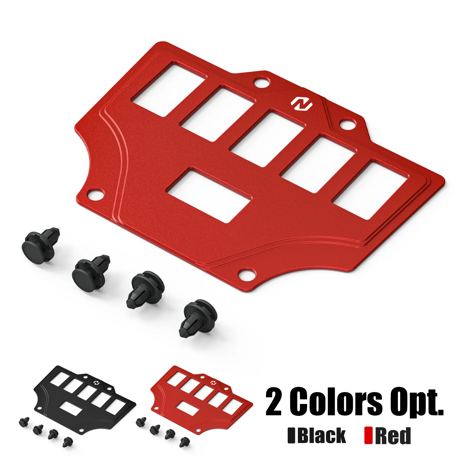 

NICECNC ATV Dash Rocker Switch Plate Panel Rust Resistant for Honda Talon 1000R-4 Talon 1000R SXS10S2R 1000RS 1000X 1000XS-4