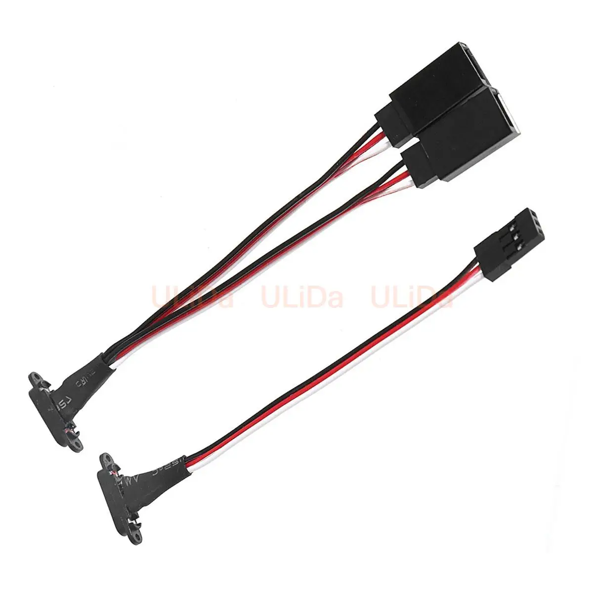 Cavo universale JR da 1 a 2 Cavo di prolunga magnetico a scatto per parti di aggiornamento per droni per aerei per auto RC