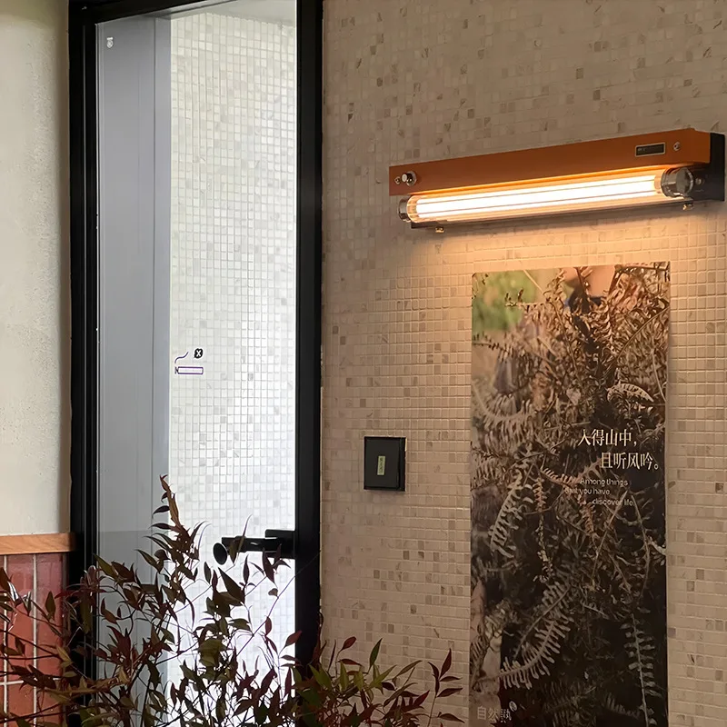 مصباح جداري عتيق بتصميم عتيق لغرفة النوم وغرفة النوم بجانب السرير وممر جداري على الطراز الصناعي وأسلاك خالية من السطوع قابلة للتعديل