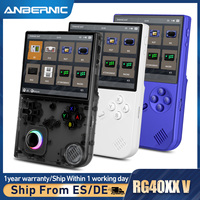 ANBERNIC RG40XXV Retro Portable Gaming Console  64-bit Linux 4.0-inch IPS Screen Support 5G WiFi Bluetooth HD TV Output RG40XX V