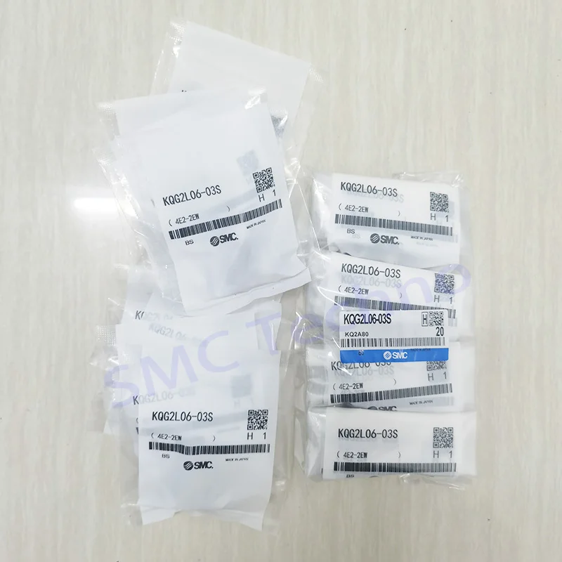 SMC Original KQG2L06-03S Stainless Steel Quick Connector KQG2L06 Series KQG2L06-M5-01S-02S