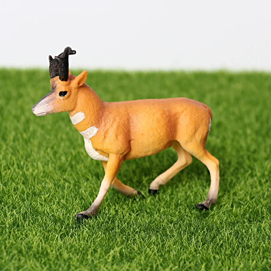 Realistic African Jungle Animals Figure Toy Antelopes,Greater Kudu,Elk,Kudu,Eland,Gazelle Model Figurines Educational Toys Gifts