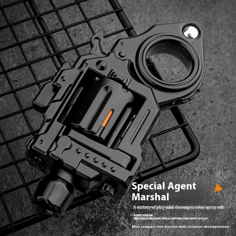 

Новый сплав, специальный агент, полицейская модель, игрушка-пистолет, складная коллекционная игрушка для снятия стресса, спиннер