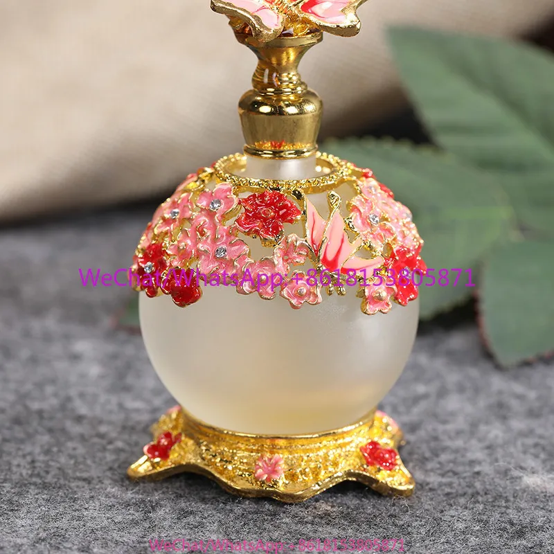 European luxury blackout perfume sub-packaging glass bottle 25ML