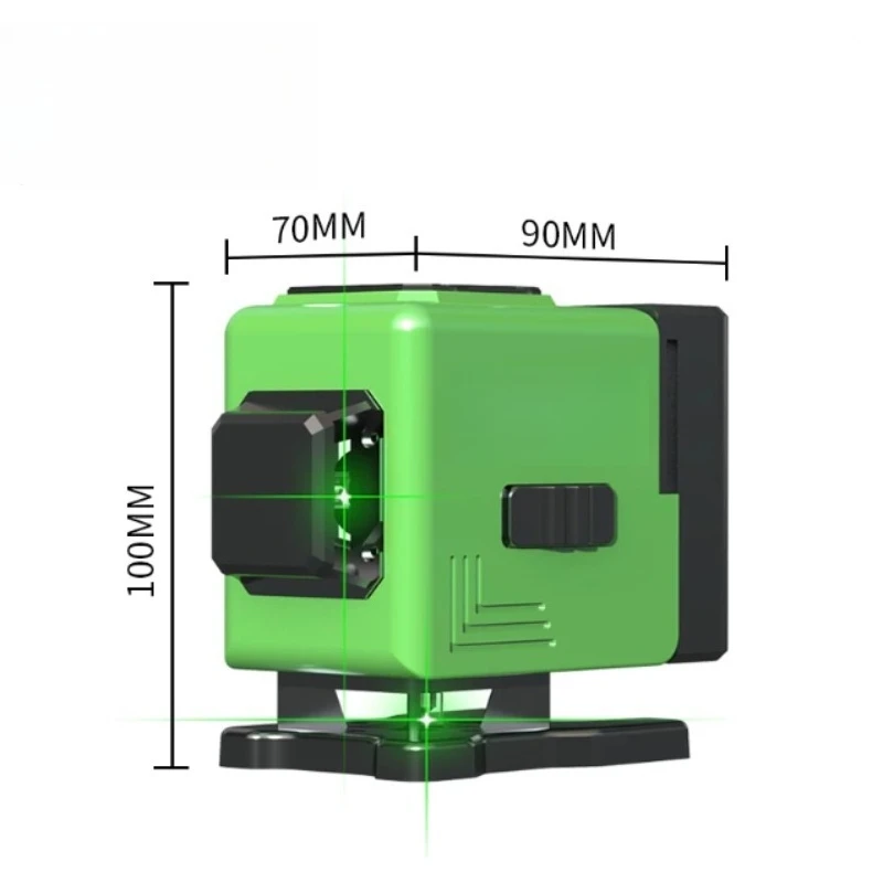 12‑Line Mini  Level Meter High‑Precision Strong Fine Infrared Light Portable Ground Levelling Measuring Tool