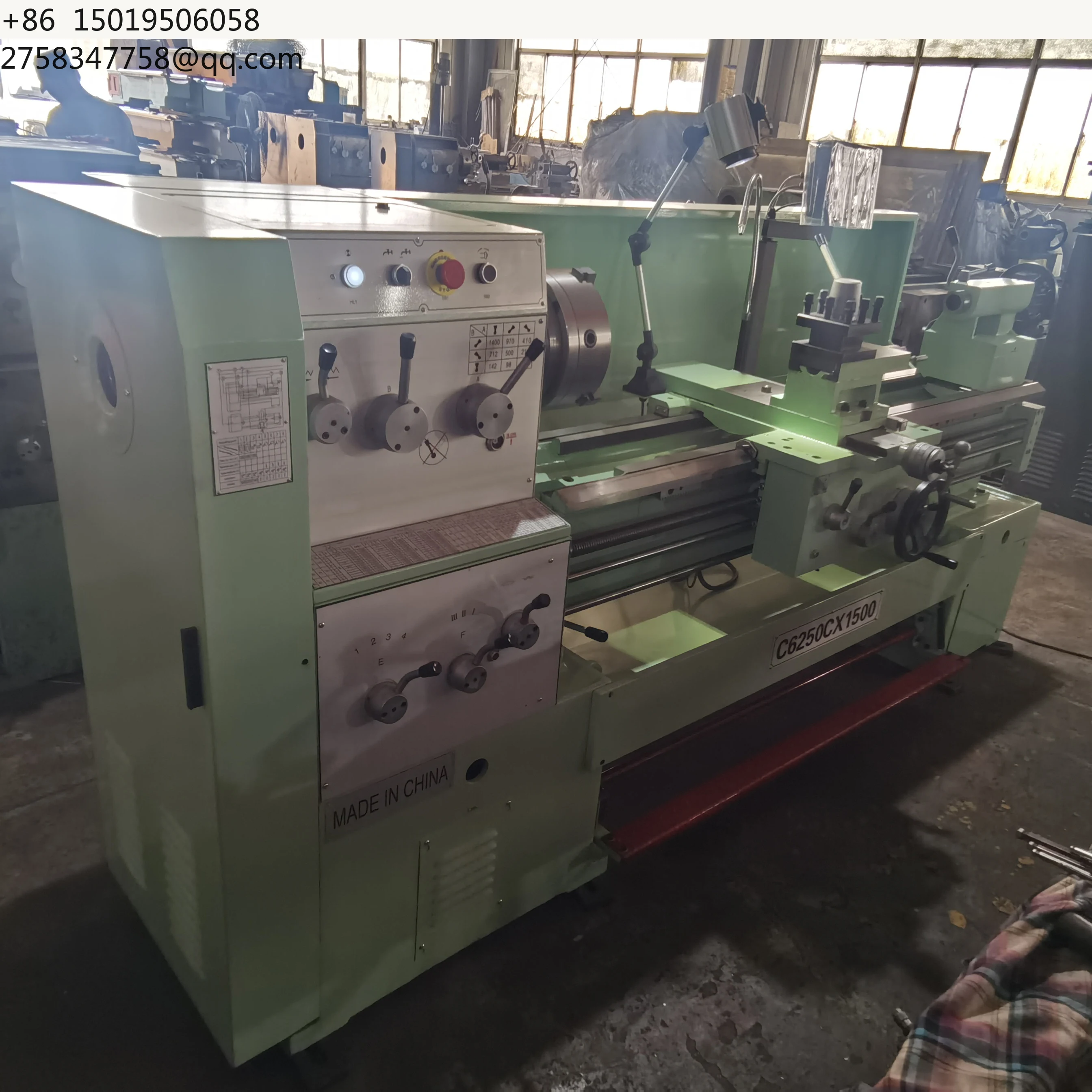 High Rigidity  Universal Horizontal Bench Gap Bed Manual Tornos Para Metal Works Mechanical Turning Lathe Machine